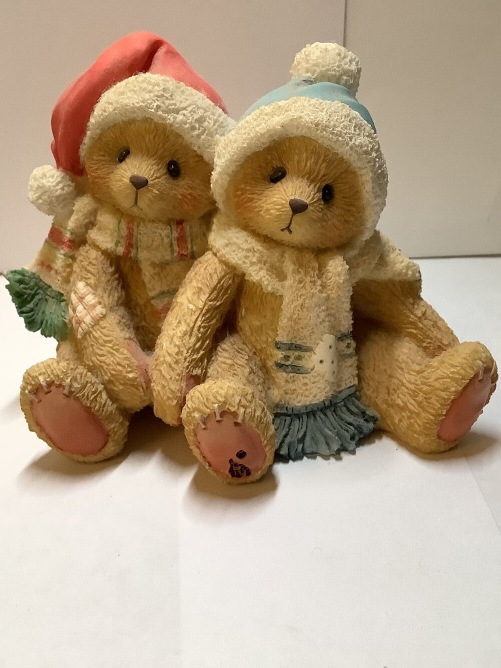 Vintage Cherished Teddies Jamie & Ashley "All Wrapped Up In Your Love" Figurine